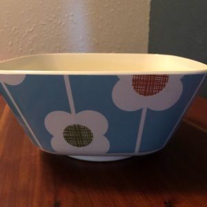 Orla Kiely blue flower bowl